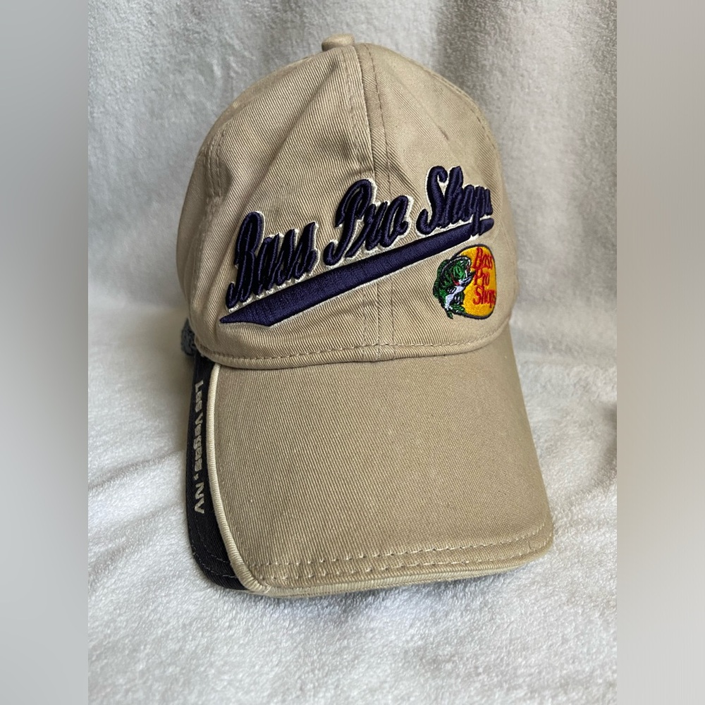 Trendy Bass Pro Shop Hat- Las Vegas NV Dad hat style, embroidered, 100%Cotton OS